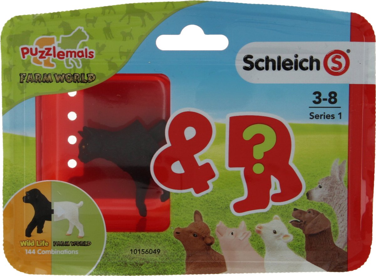 Schleich 81042 Farm World Puzzlemals Kat