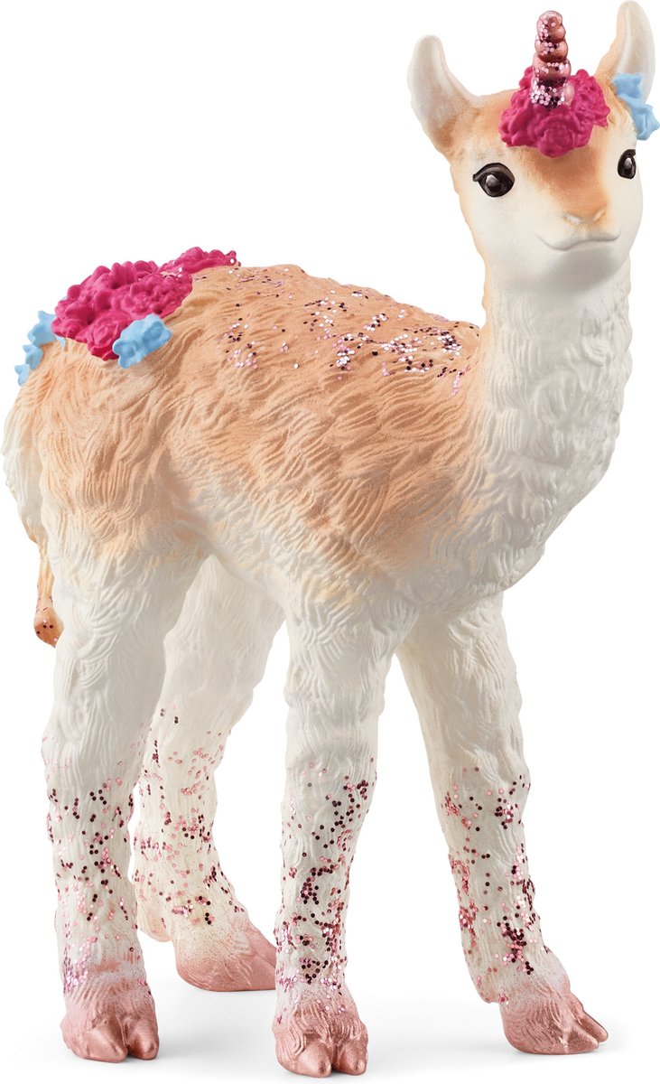 Schleich Bayala Speelfiguur - Lama Eenhoorn - Fantasie Kinderspeelgoed - 5 tot 12 Jaar - 70743