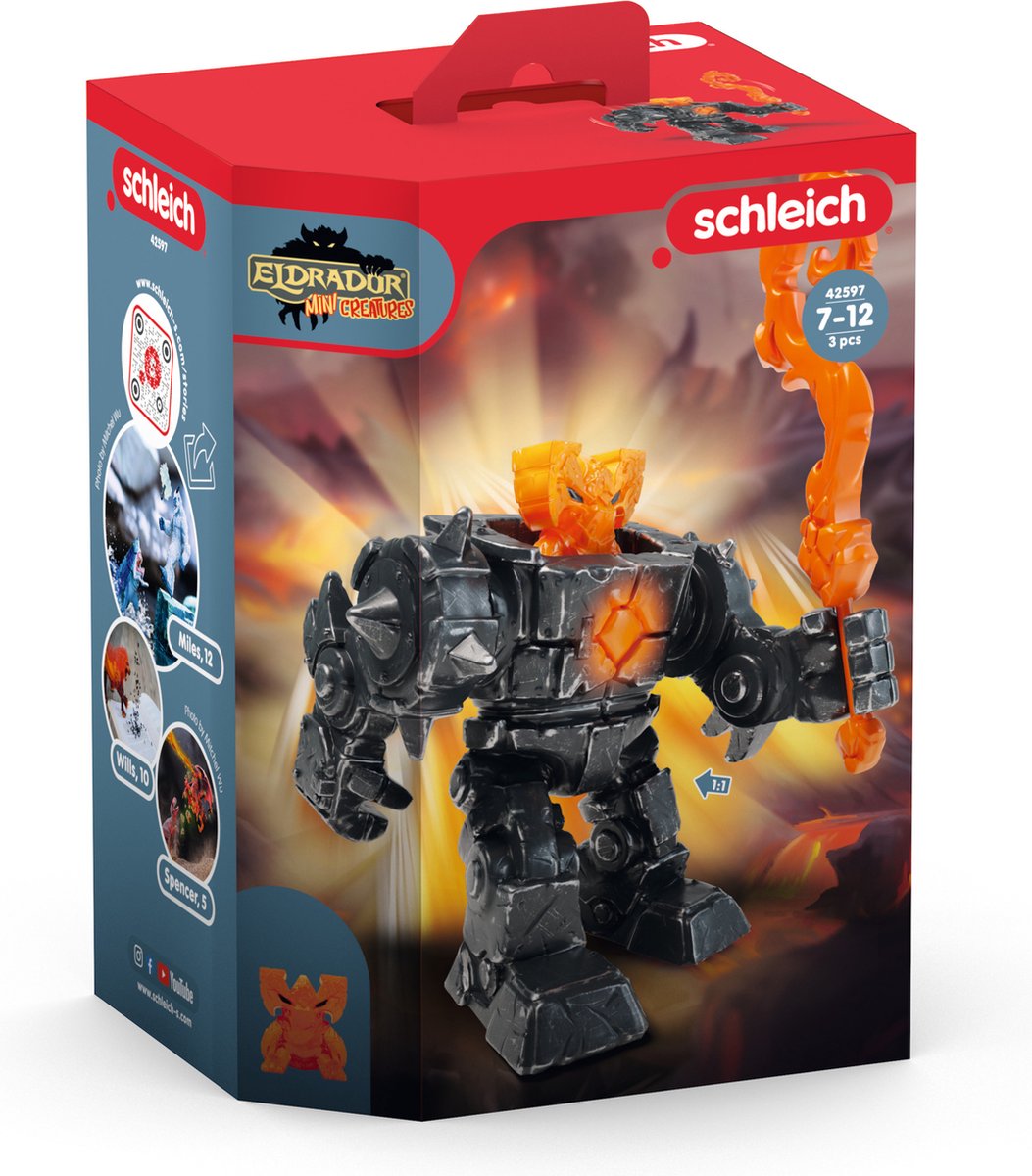 Schleich Eldrador - Shadow Lava Robot 42597