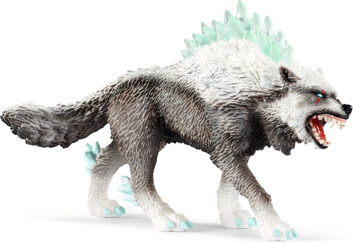 Schleich Eldrador Creatures - Sneeuwwolf - Speelfiguur - Kinderspeelgoed voor Jongens en Meisjes - 7 tot 12 jaar - 42452