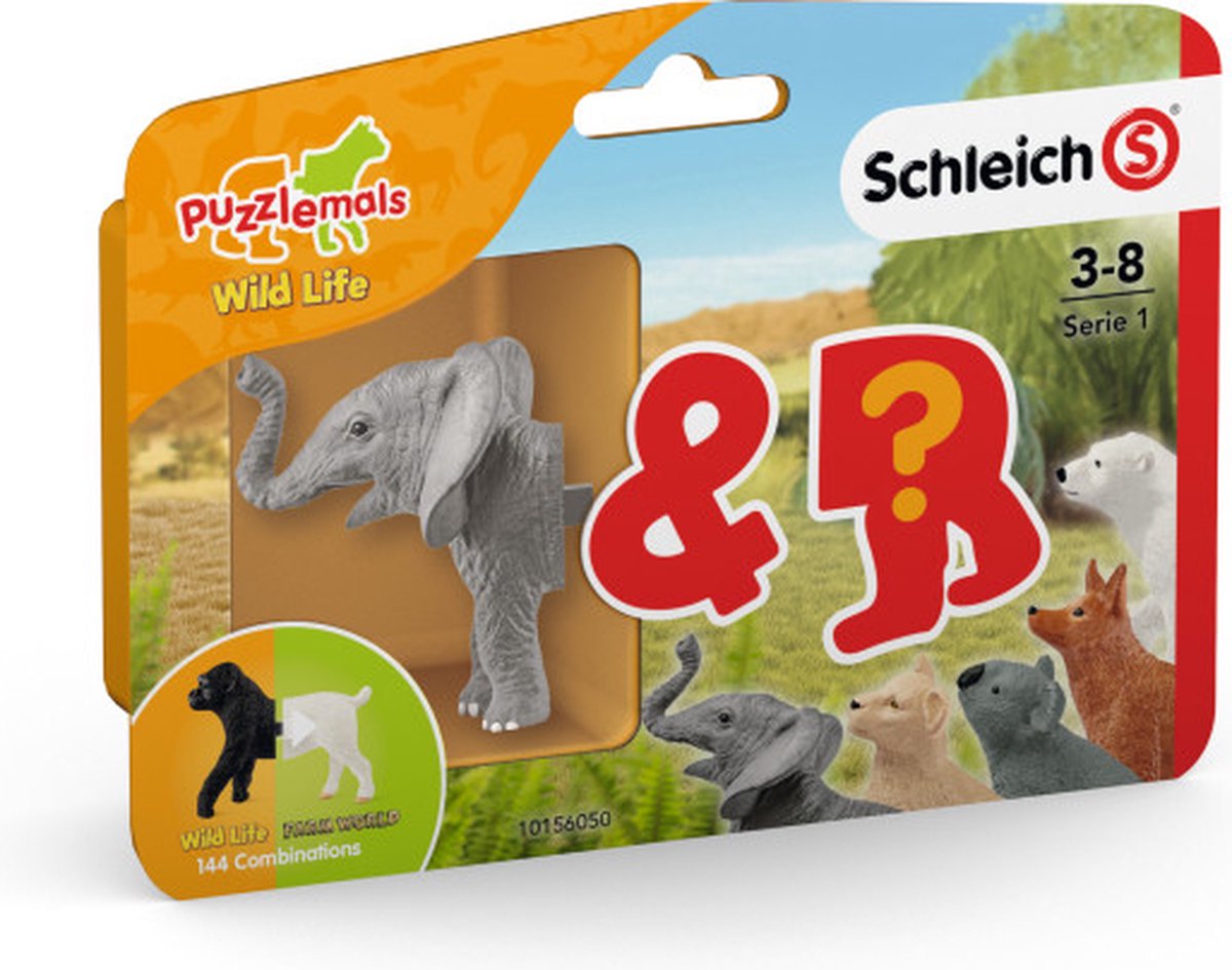 Schleich Wild Life Puzzlemals 81072