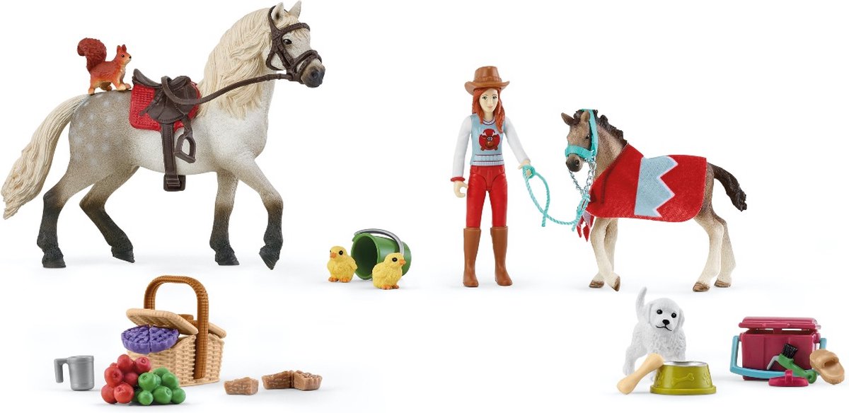 schleich HORSE CLUB - Adventskalender Horse Club 2022 - Kinderspeelgoed voor Jongens en Meisjes - 5 tot 12 jaar 98642