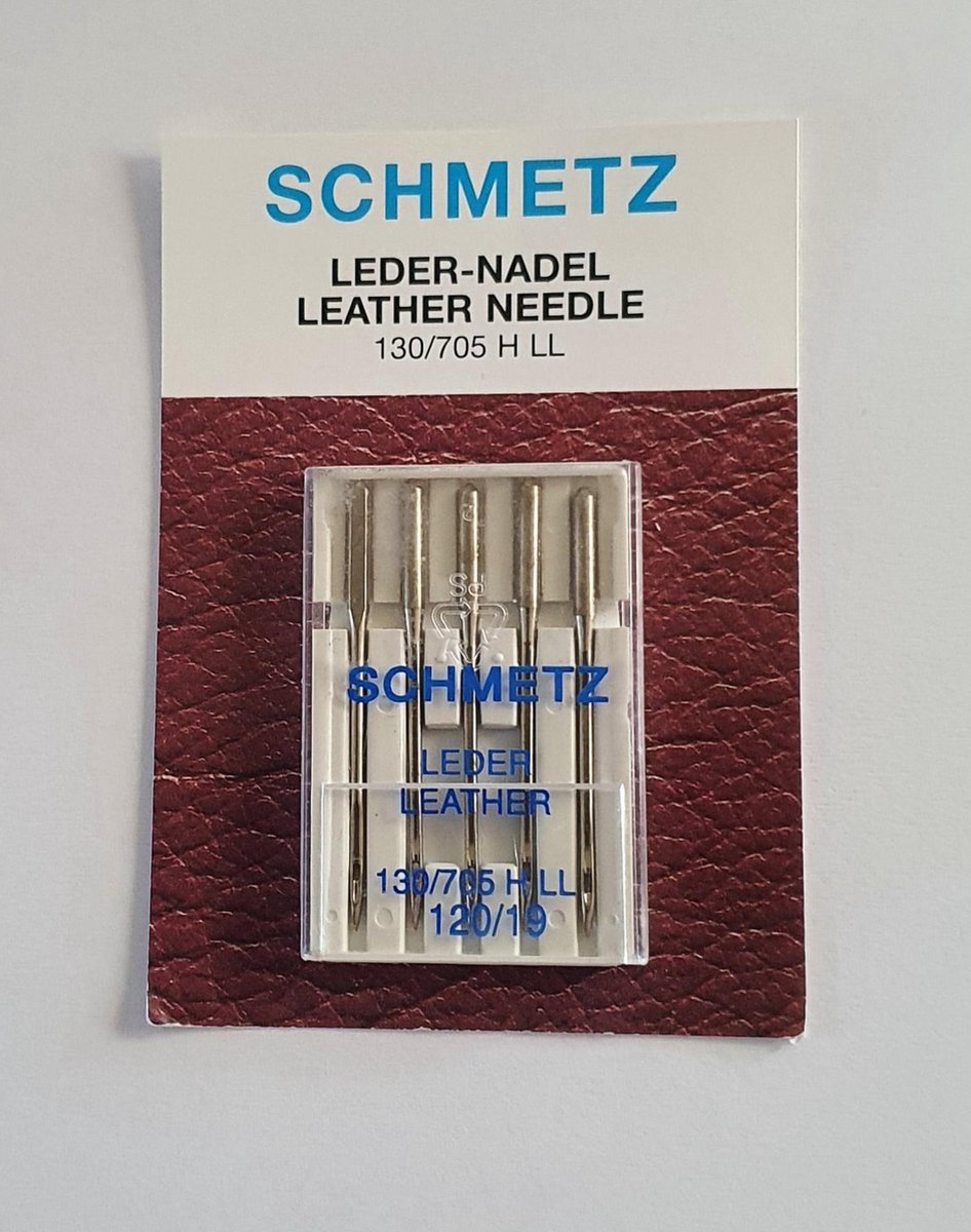 schmetz naaimachinenaald leer 120/19 HLL dikte 120