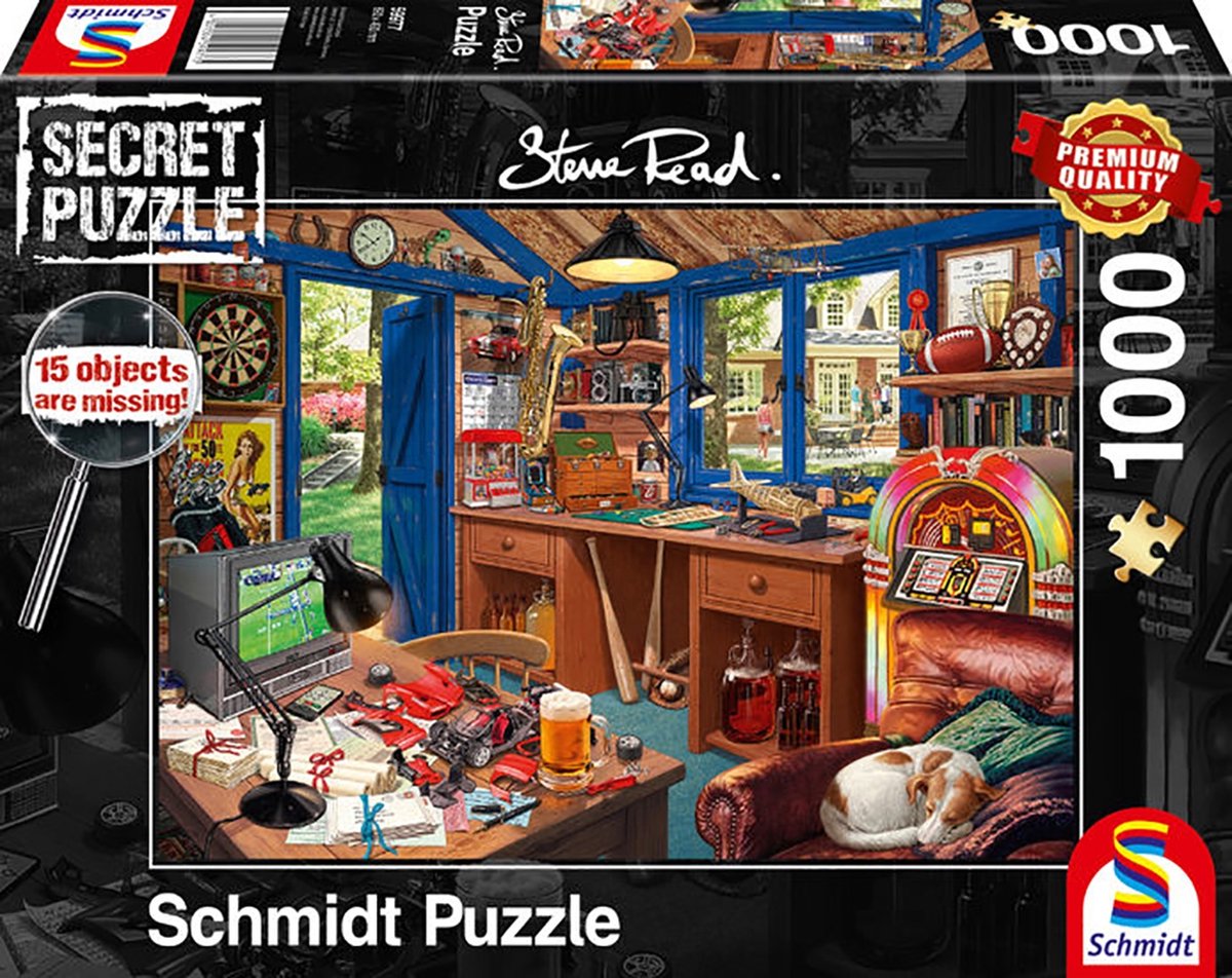 Schmidt Spiele 59977 puzzel Legpuzzel 1000 stuk(s) Kunst