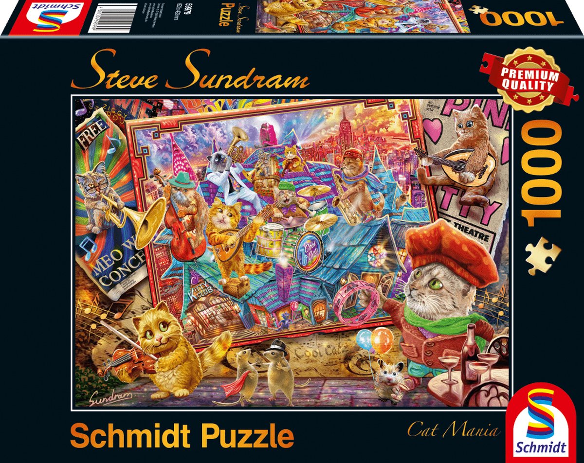 Schmidt Spiele 59979 puzzel Legpuzzel 1 stuk(s) Kunst