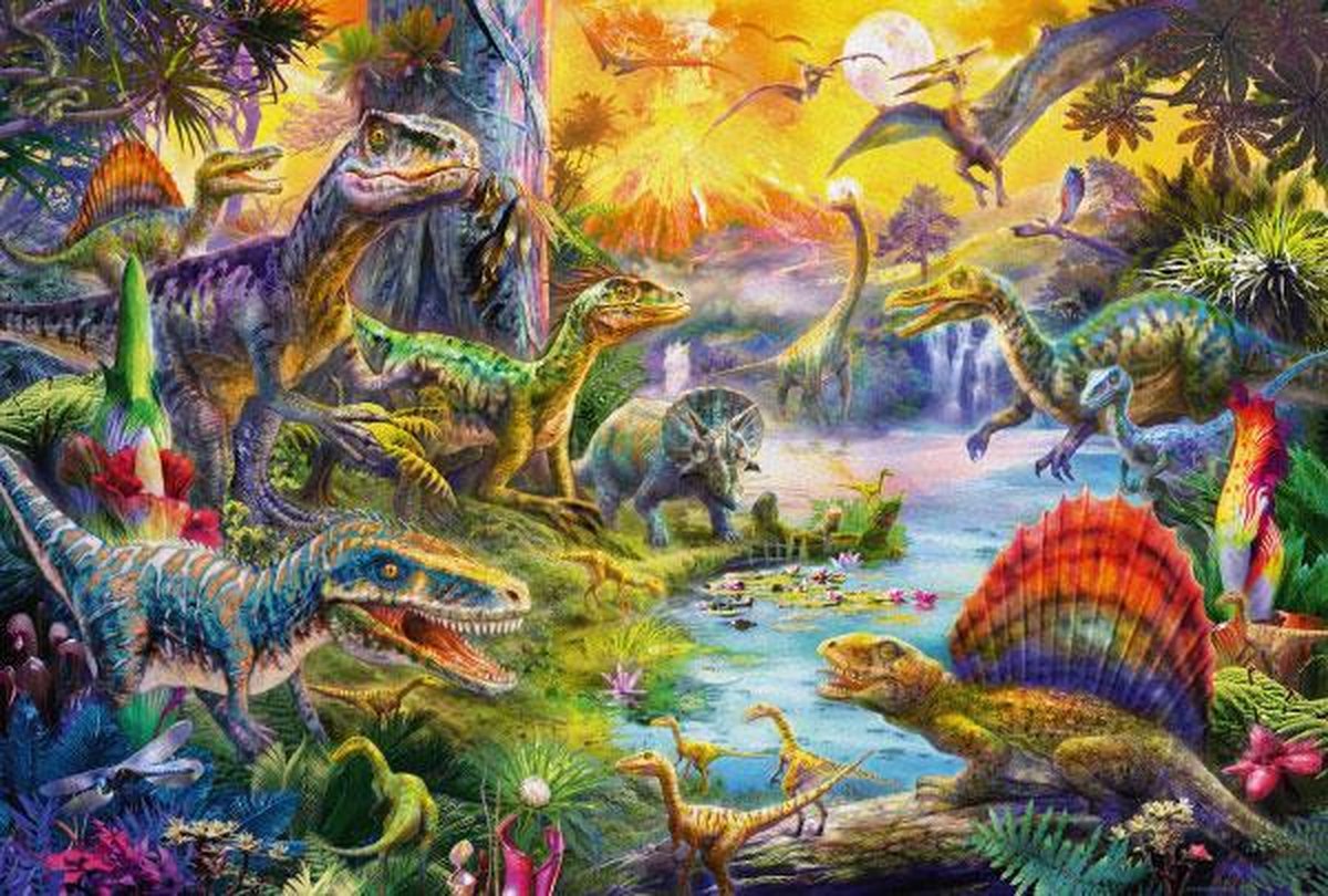 Schmidt Spiele Dinosaurs Legpuzzel 60 stuk(s) Dieren