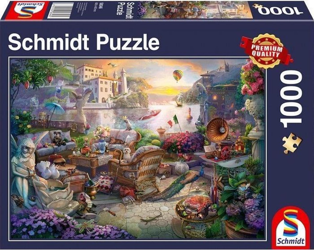 Italiaans Terras - Schmidt  Puzzel - 1000 stukjes