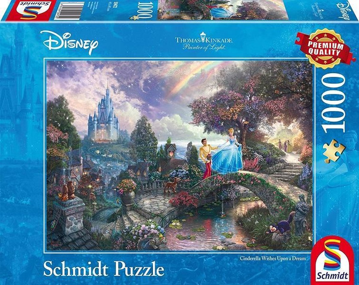 Thomas Kinkade - Disney Assepoester (1.000 stukjes legpuzzel)