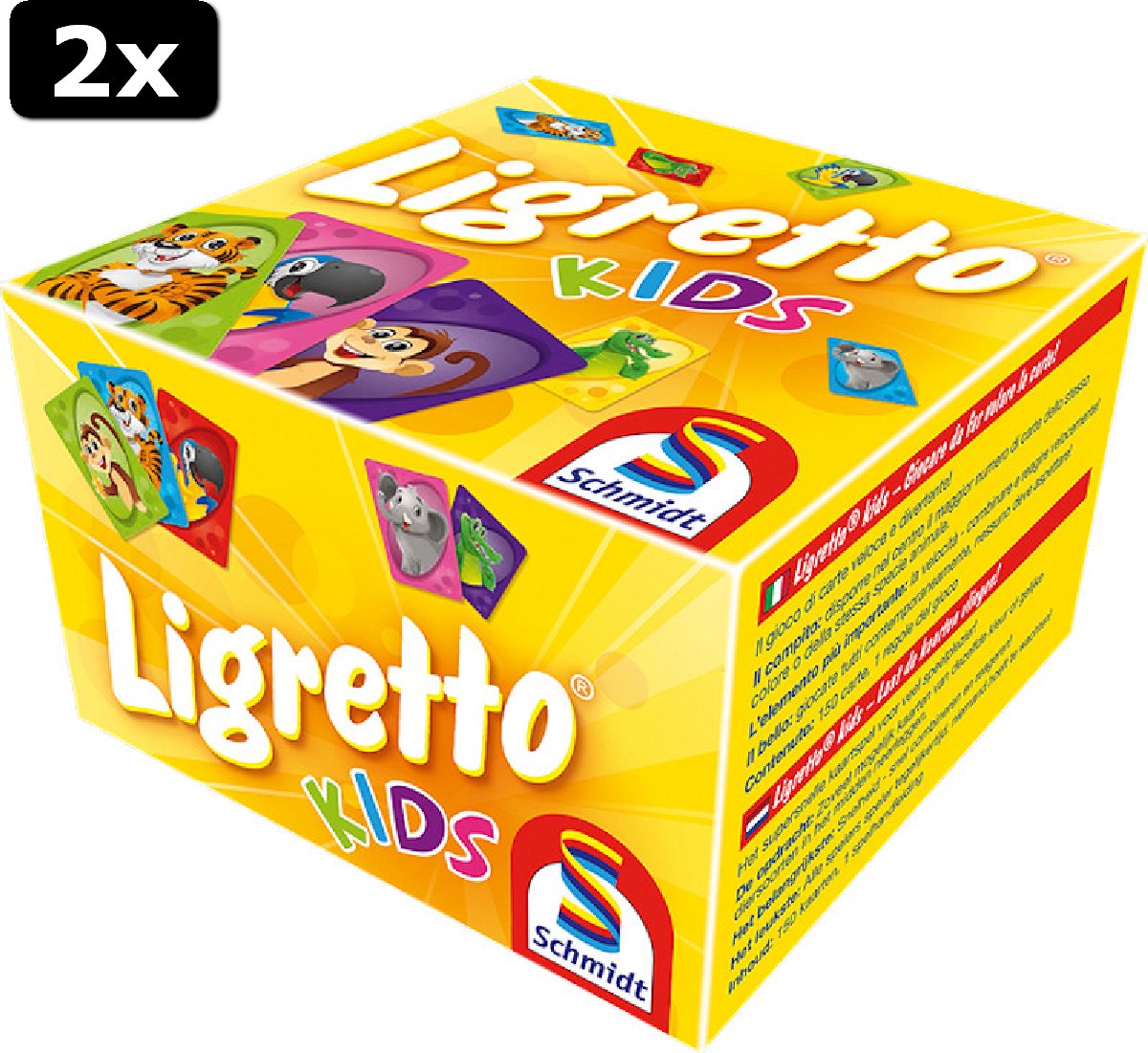 2x Ligretto Kids