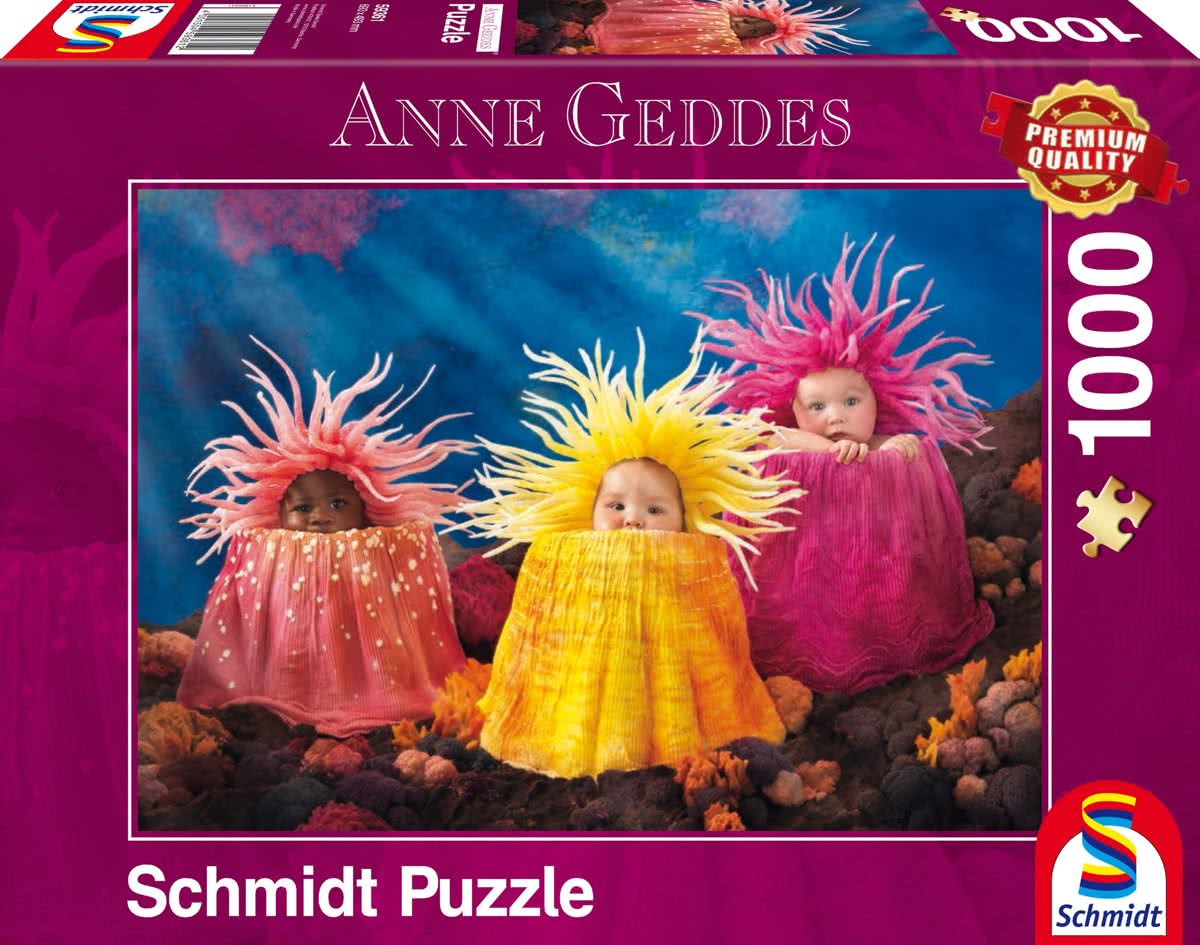 Anne Geddes, Kleine Meeresschätze. Puzzle 1.000 Teile