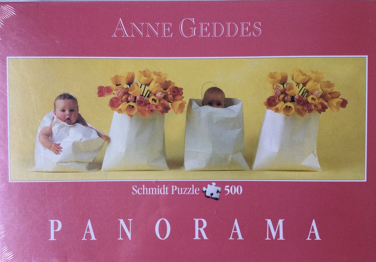 Anne Geddes Panorama Puzzel Puzzle 500 stukjes