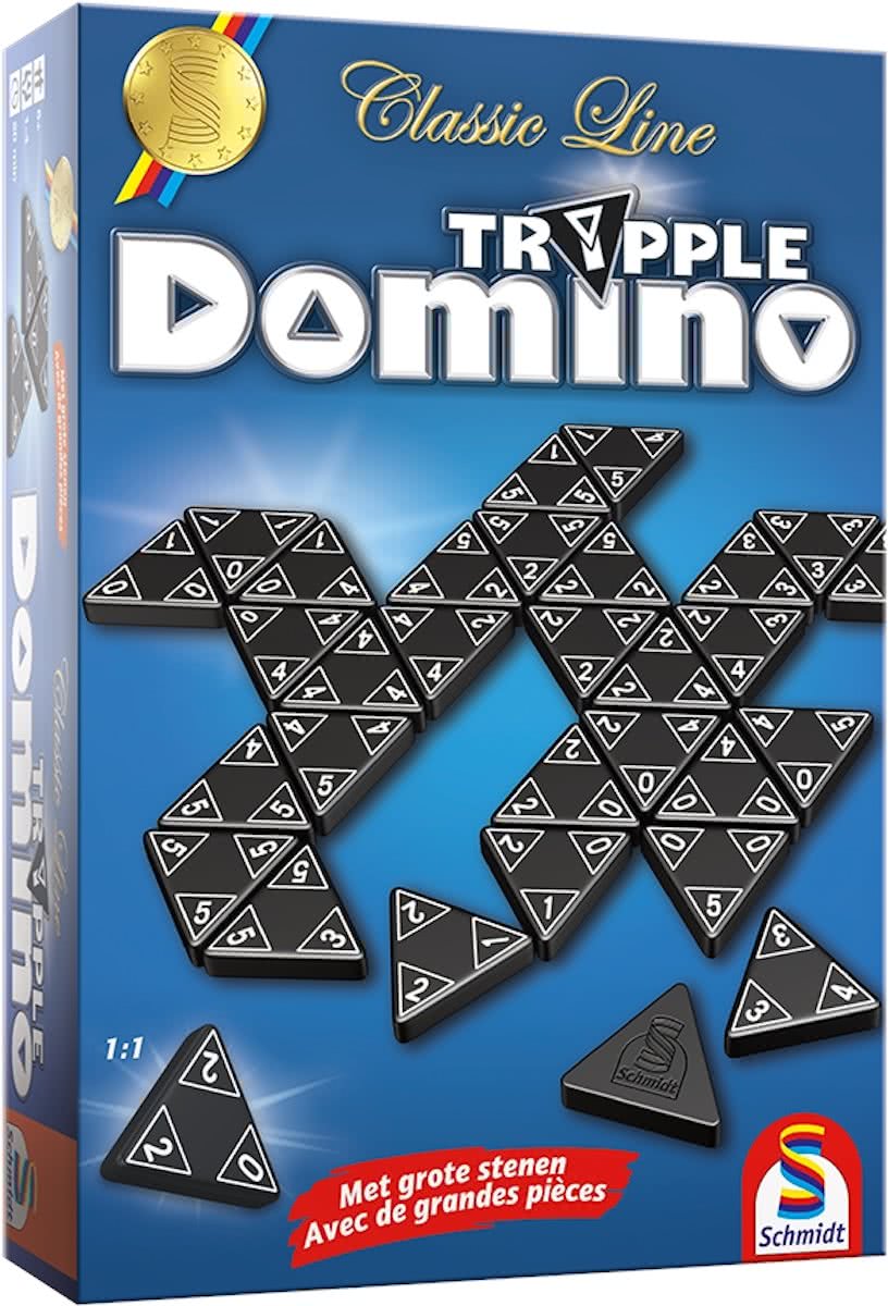 Classic Line Tripple Domino NL/FR Bordspel