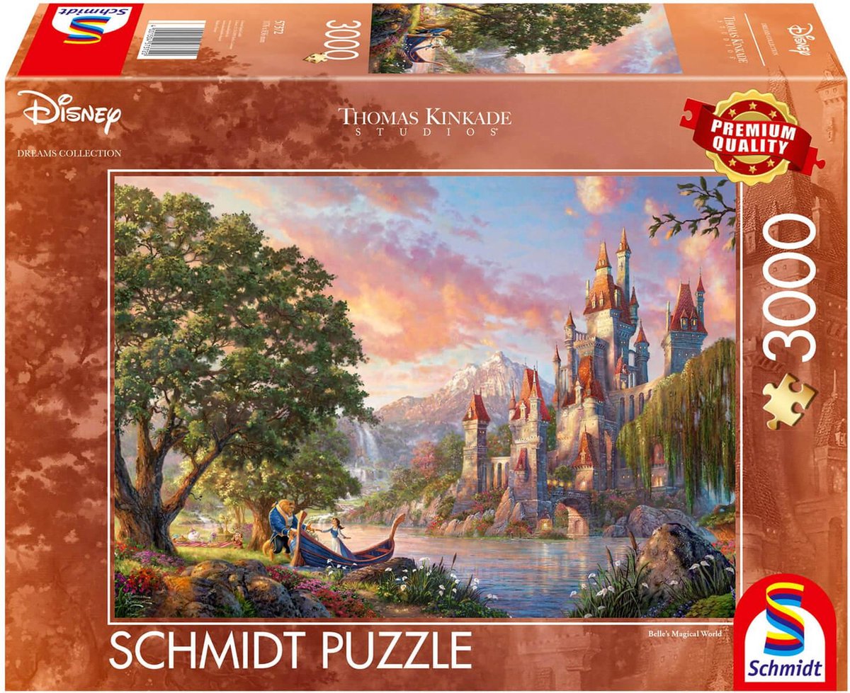 Disney, Belles Magical World 3000 stuks Schmidt