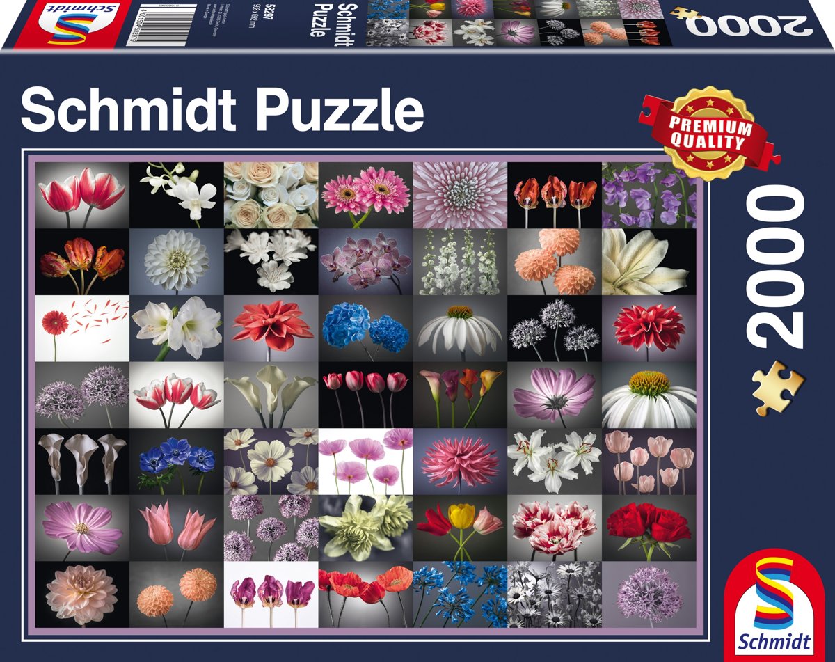 Flower greetings, 2000 stukjes Legpuzzel