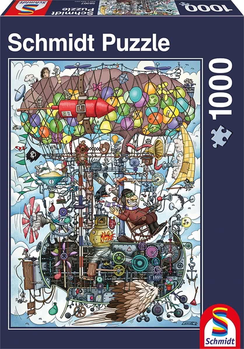 Gumperts amazing Flying Machine, 1000 pcs - Puzzels