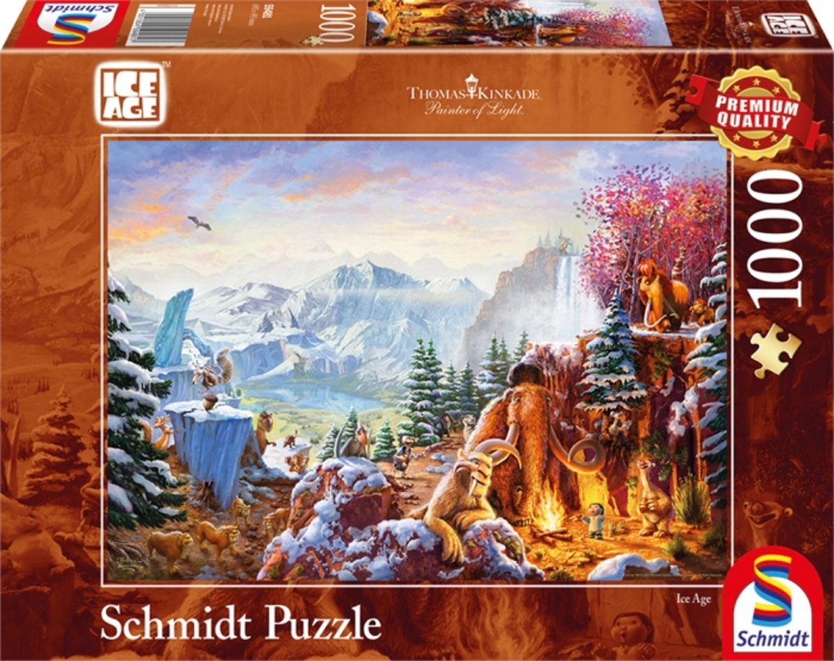 Ice Age!, 1000 pcs Legpuzzel