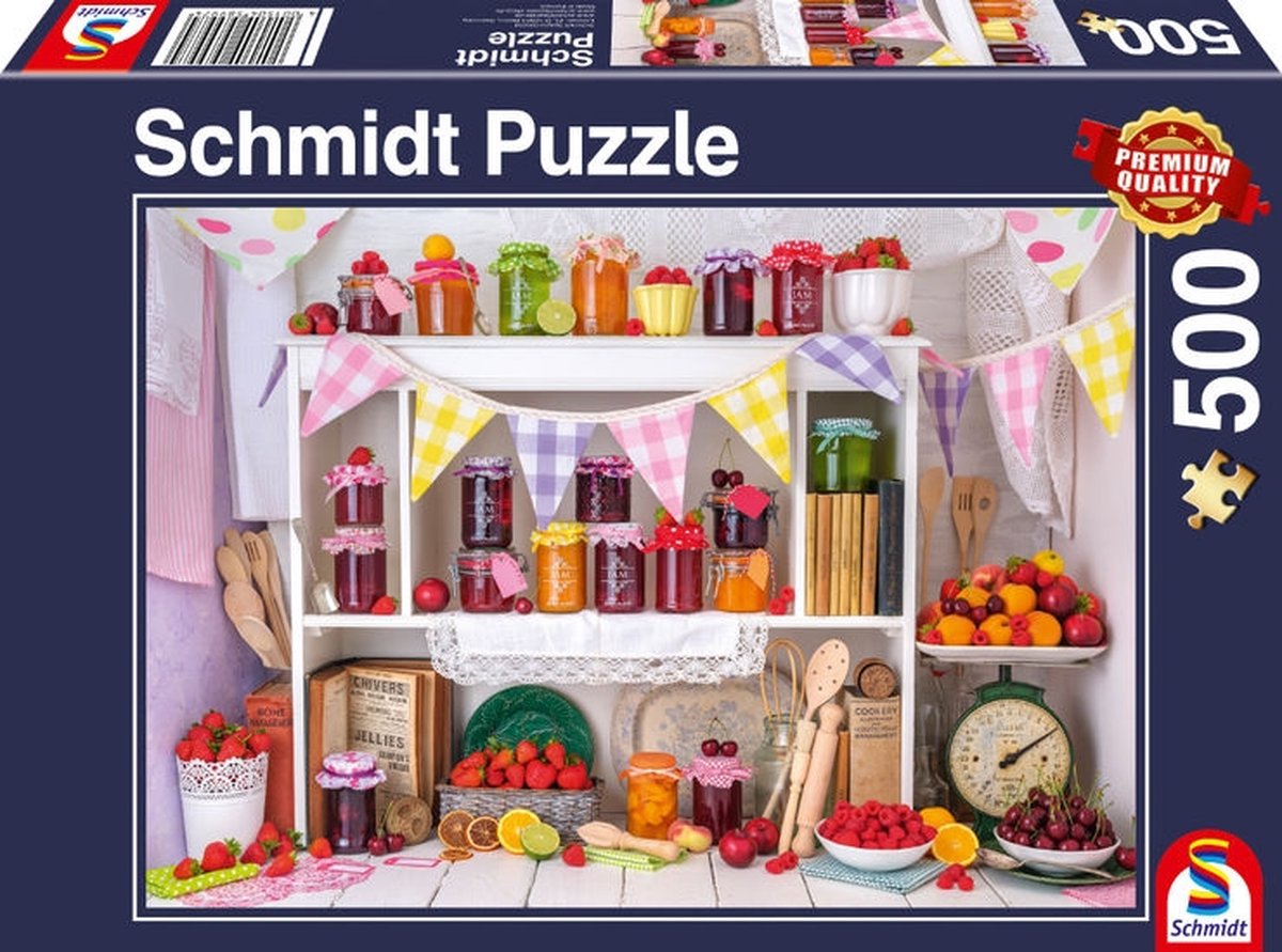 Jampotjes, 500 stukjes Puzzel