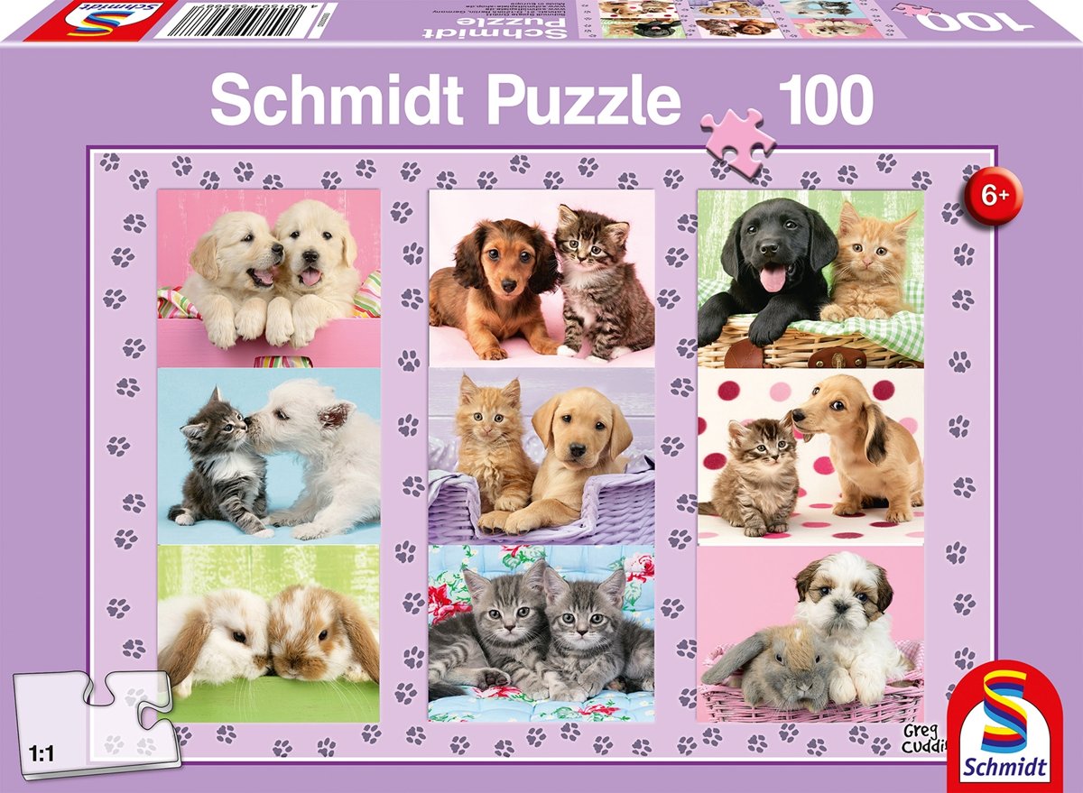 My Animal Friends, 100 pcs Legpuzzel