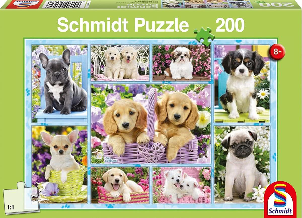 Puppies, 200 pcs Legpuzzel