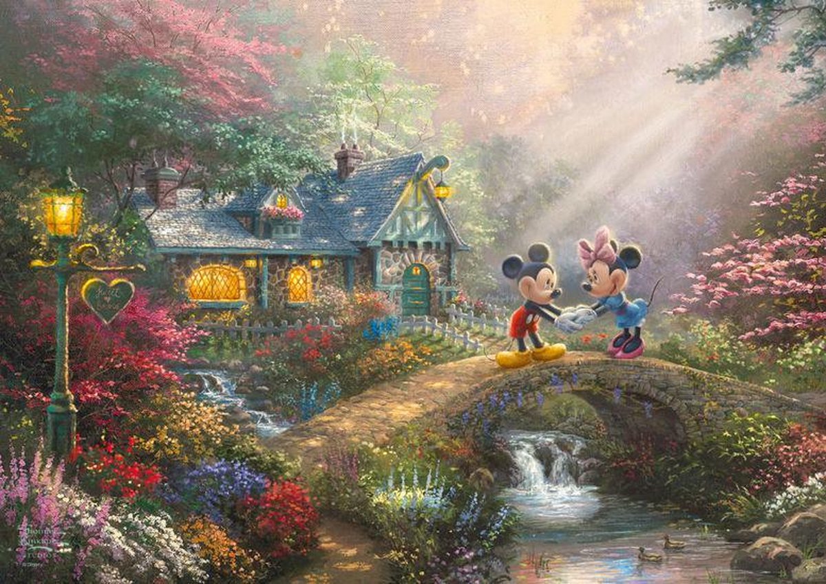 Schmidt Disney, Mickey & Minnie, 500 stukjes