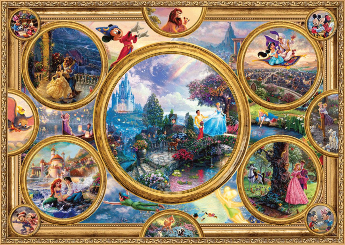 Thomas Kinkade legpuzzel Disney Dreams Collection 2000 stukjes