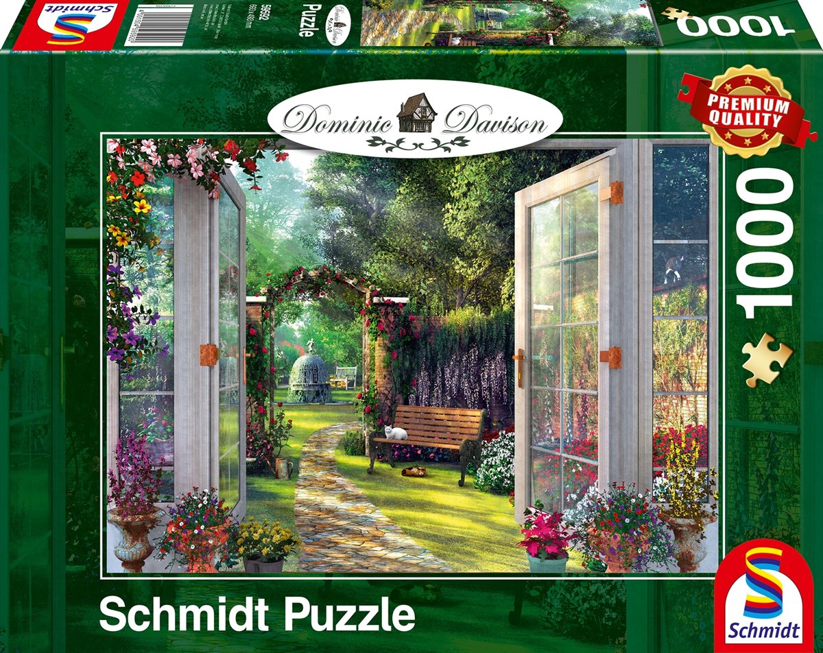 View of the Enchanted Garden, 1000 pcs Legpuzzel