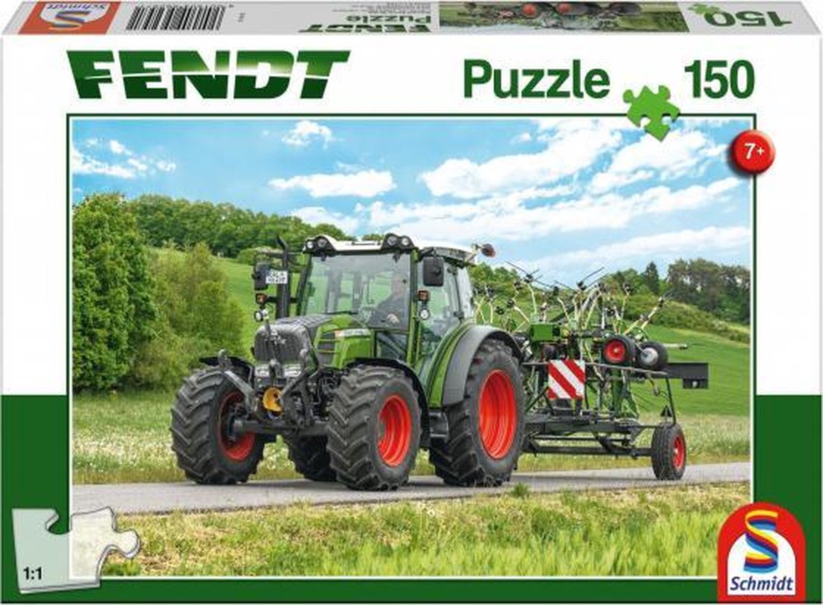 legpuzzel Fendt 211 Vario - Twister junior 150 stukjes