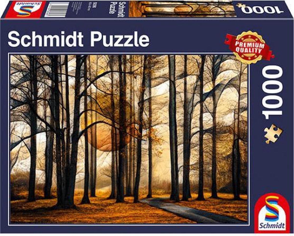 legpuzzel Magisch Woud karton 1000 stukjes