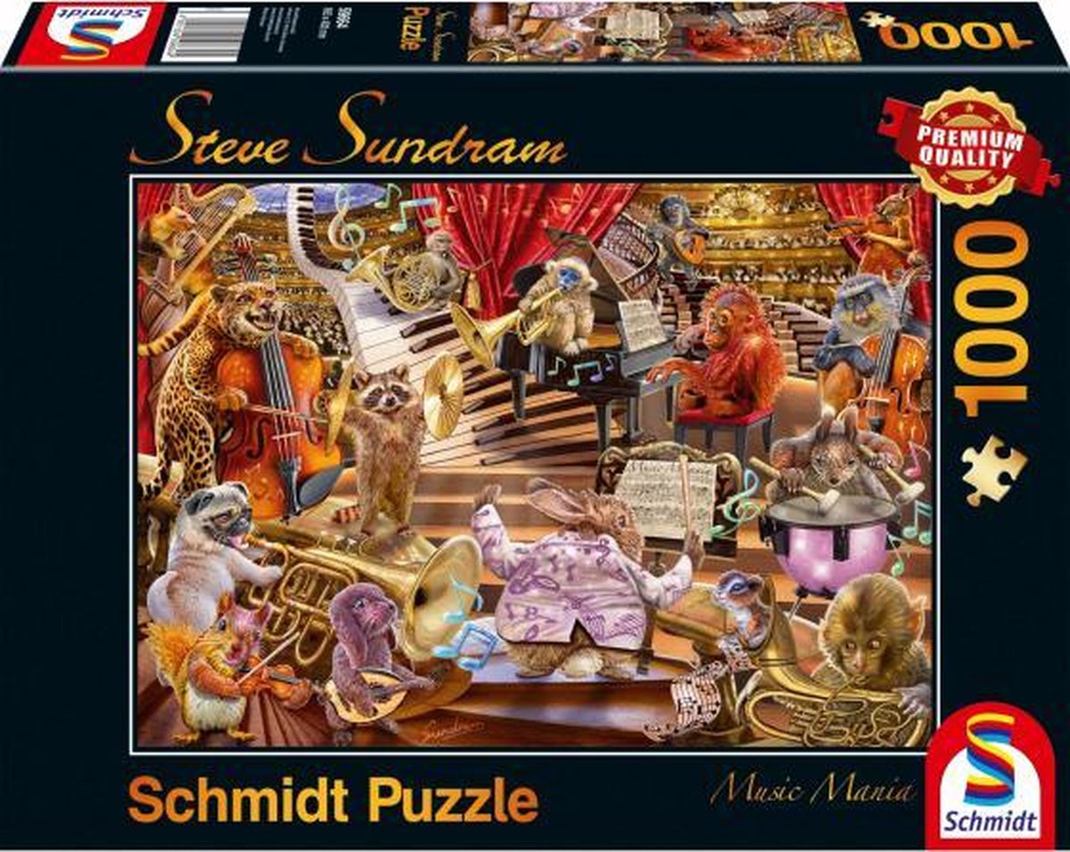 legpuzzel Music Mania 1000 stukjes