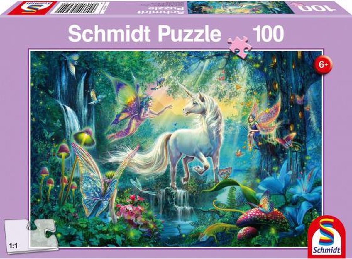 legpuzzel Mythisch Koninkrijk junior 100 stukjes