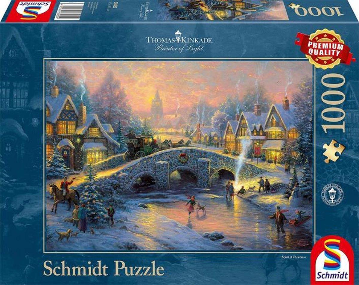 legpuzzel Spirit of Christmas karton 1000 stukjes