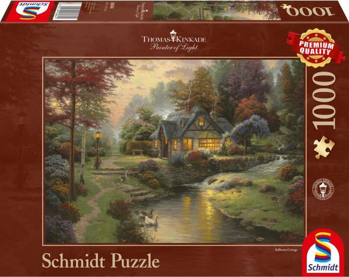 legpuzzel Stillwater Cottage karton 1000 stukjes