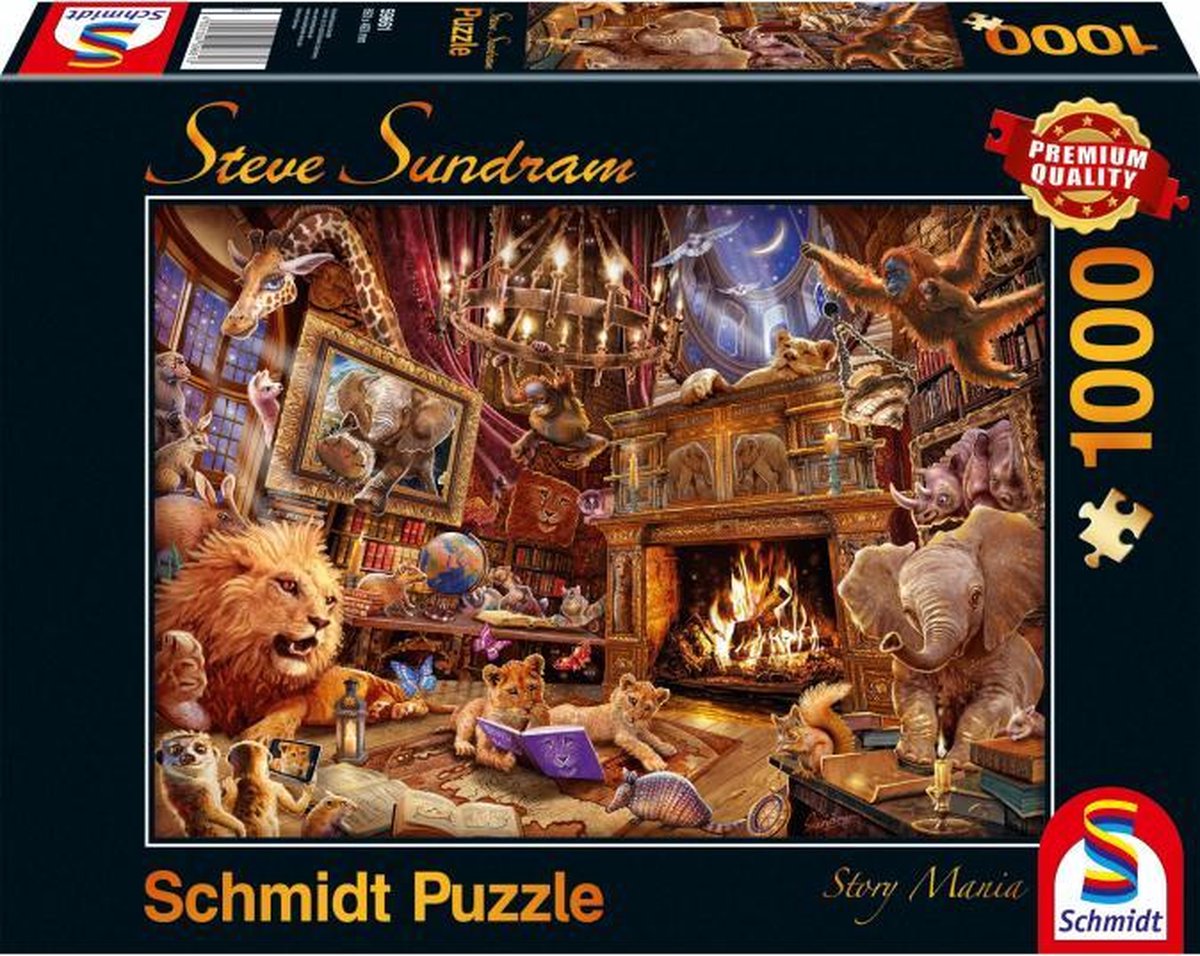 legpuzzel Story Mania karton 1000 stukjes