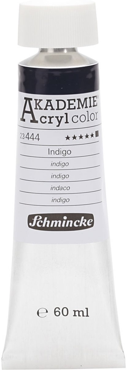 Schmincke AKADEMIE® Acryl color, opaque, 60 ml, indigo (444)