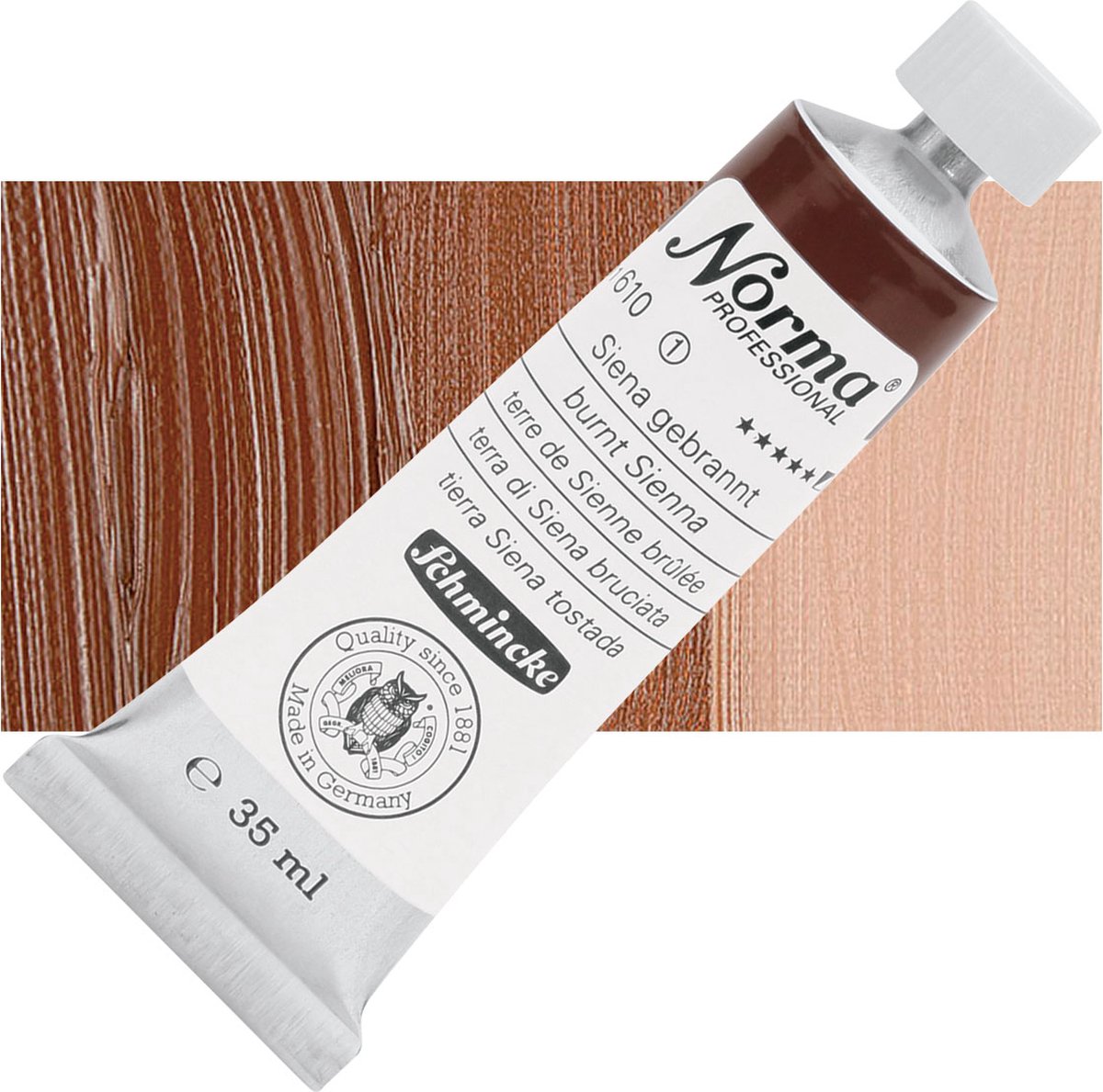 Schmincke Norma Professional Olieverf 35ml - Burnt Sienna (610)