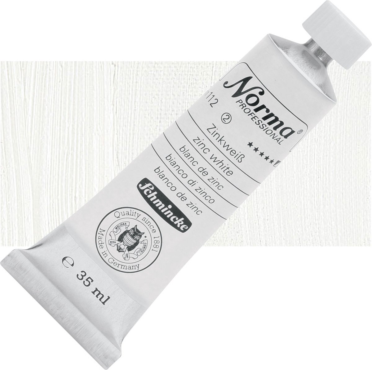 Schmincke Norma Professional Olieverf 35ml - Zinc White (112)