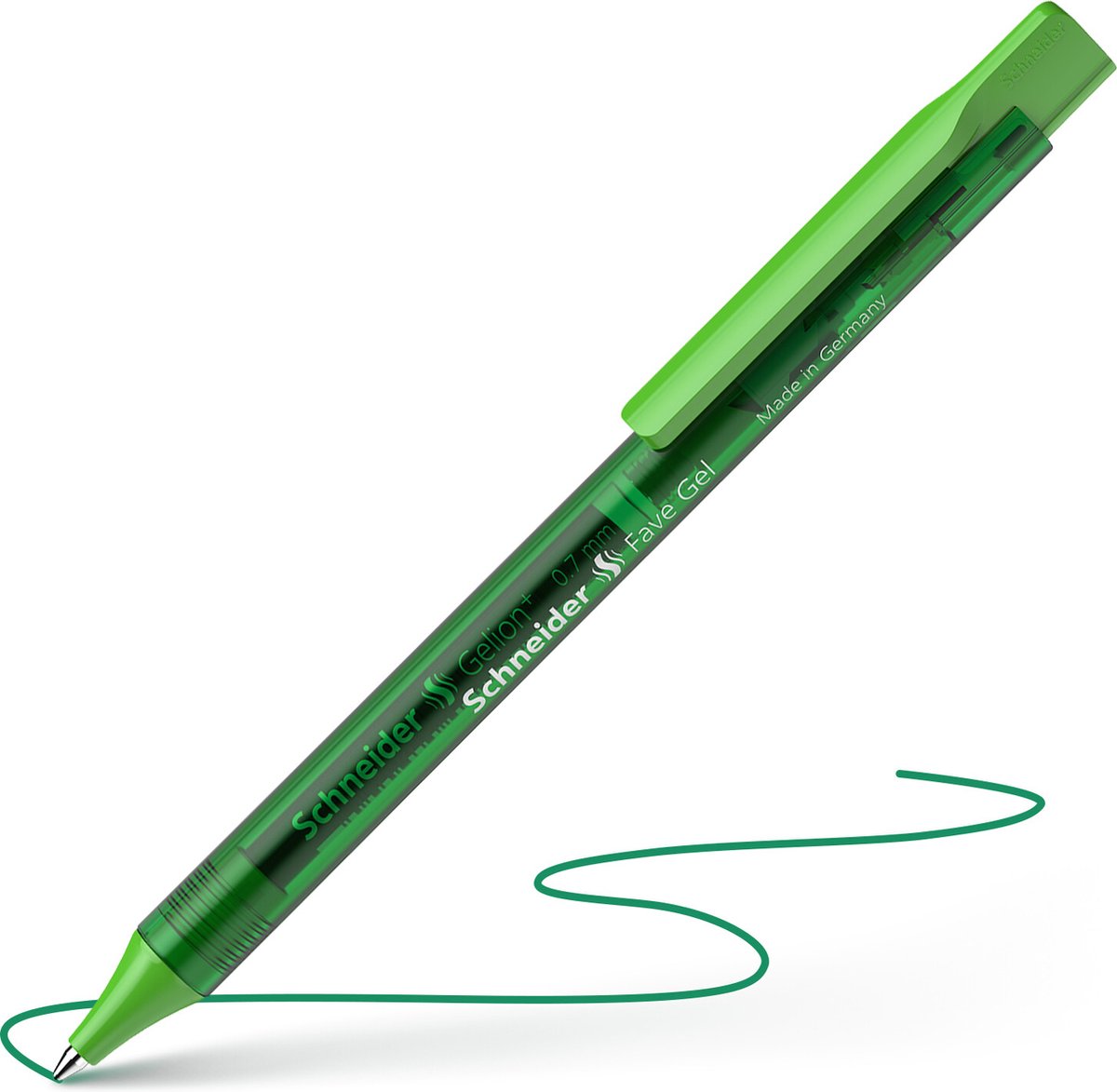 Schneider gelpen - Fave - groen - 0.4mm - S-101104