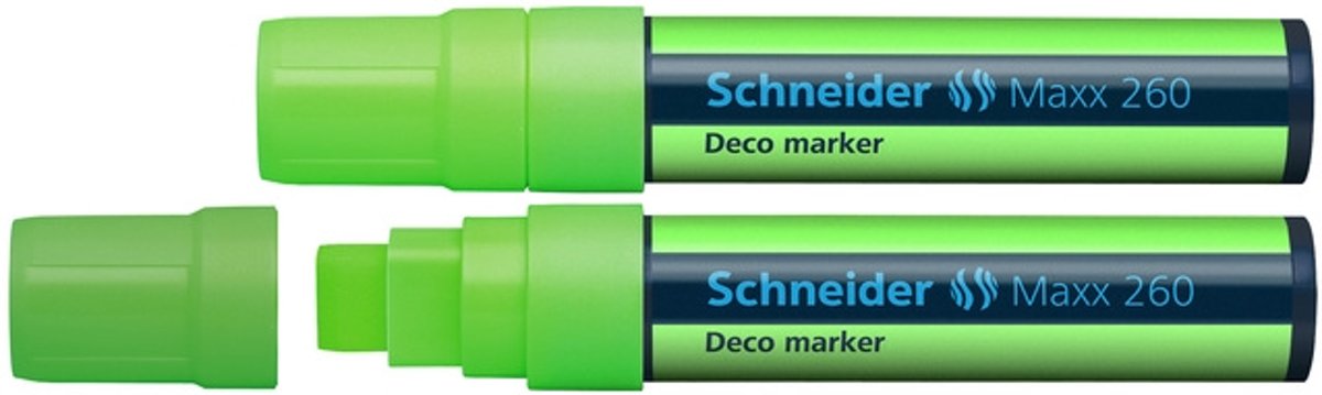 Krijtmarker   Maxx 260fluor groen set van 2