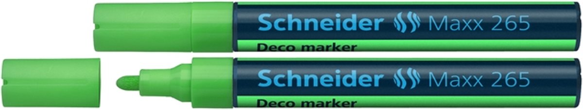 Krijtmarker   Maxx 265groen 2-3mm set van 2