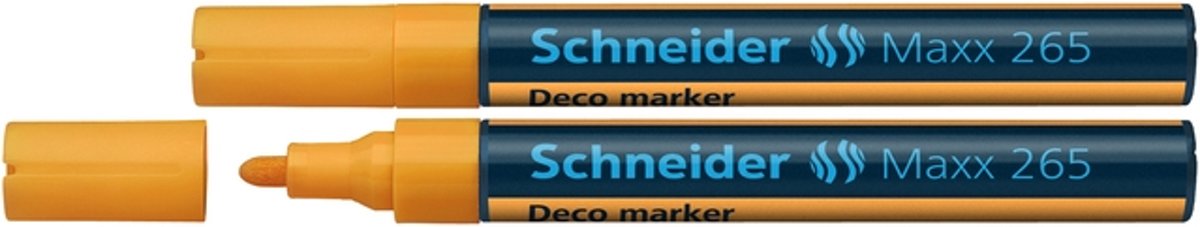 Krijtmarker   Maxx 265oranje 2-3mm set van 2