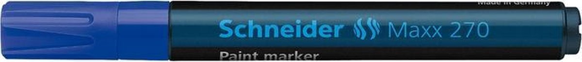 lakmarker Schneider Maxx 270 1-3 mm blauw S-127003