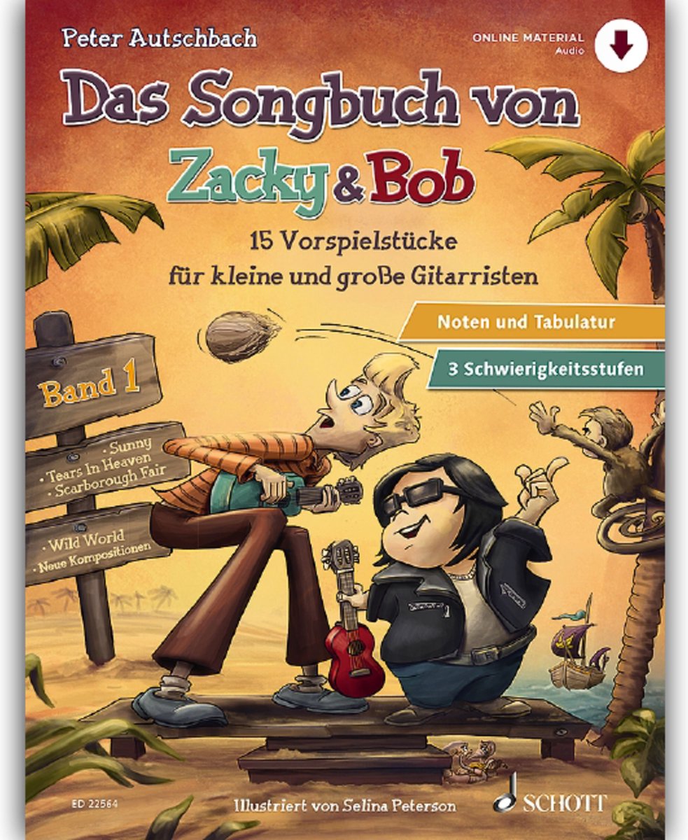 Schott Music Das Songbuch von Zacky & Bob - Diverse songbooks