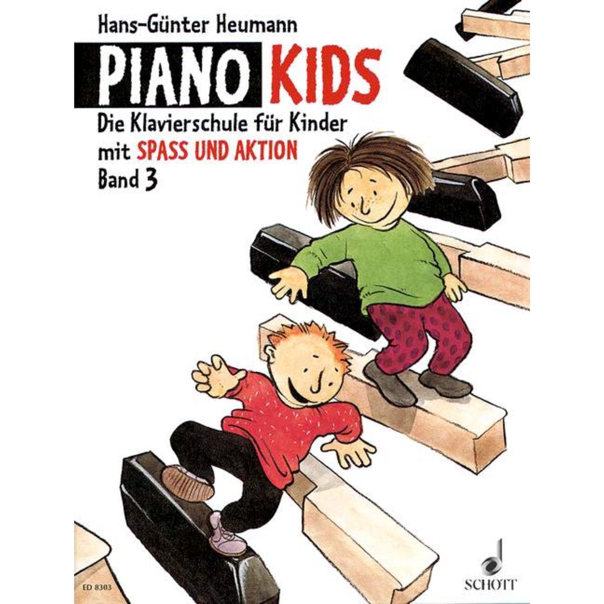 Schott Music Piano Kids Klavierschool 3 Hans-Günter Heumann, Buch - Educatief