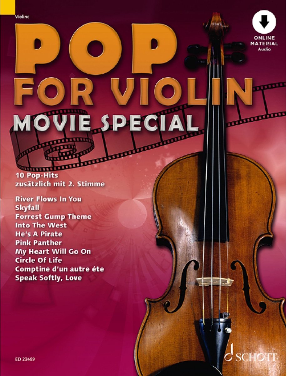 Schott Music Pop for Violin Movie Special -