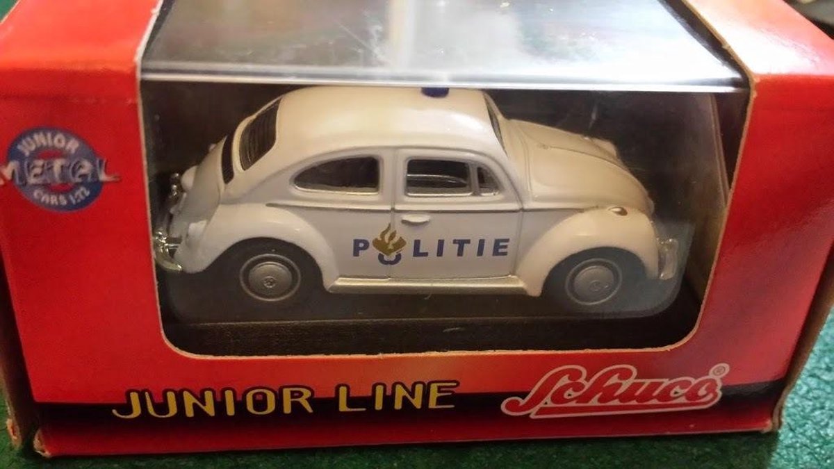 volkswagen kever politie auto 1:87