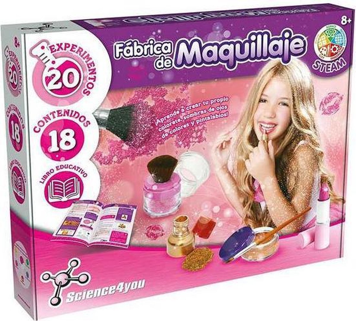 Educatief Spel Fábrica de Maquillaje Science4you