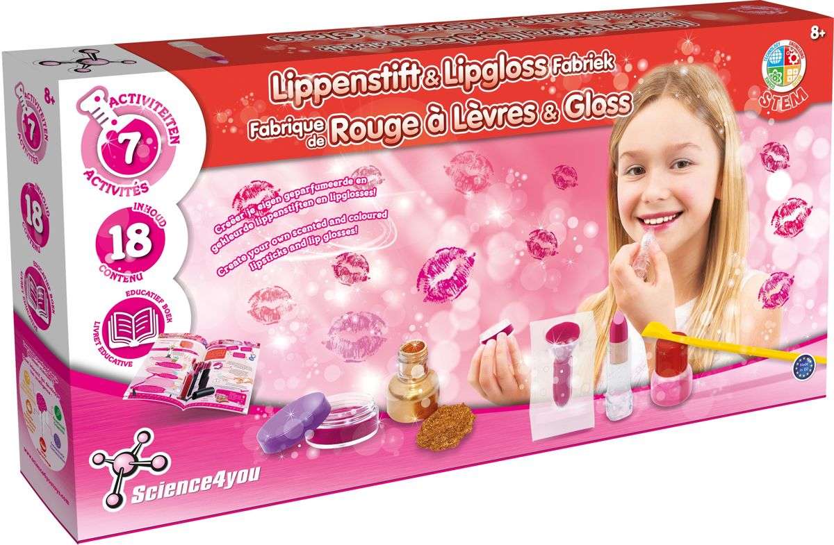 Lipstick & Lip gloss Fabriek Superset Science4You (615823)