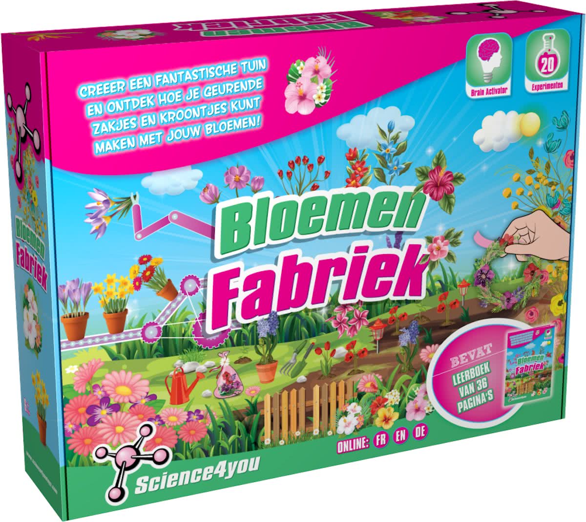 Science 4 You Bloemen Fabriek - Experimenteerset