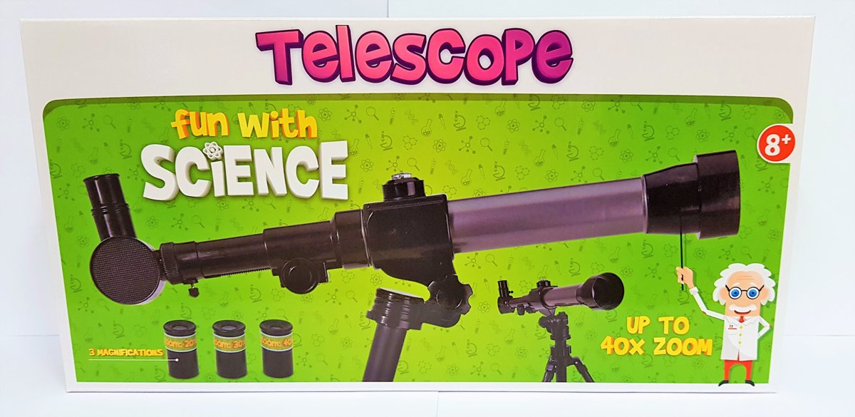 Telescoop Speelgoed - Fun with Science - 40x Zoom