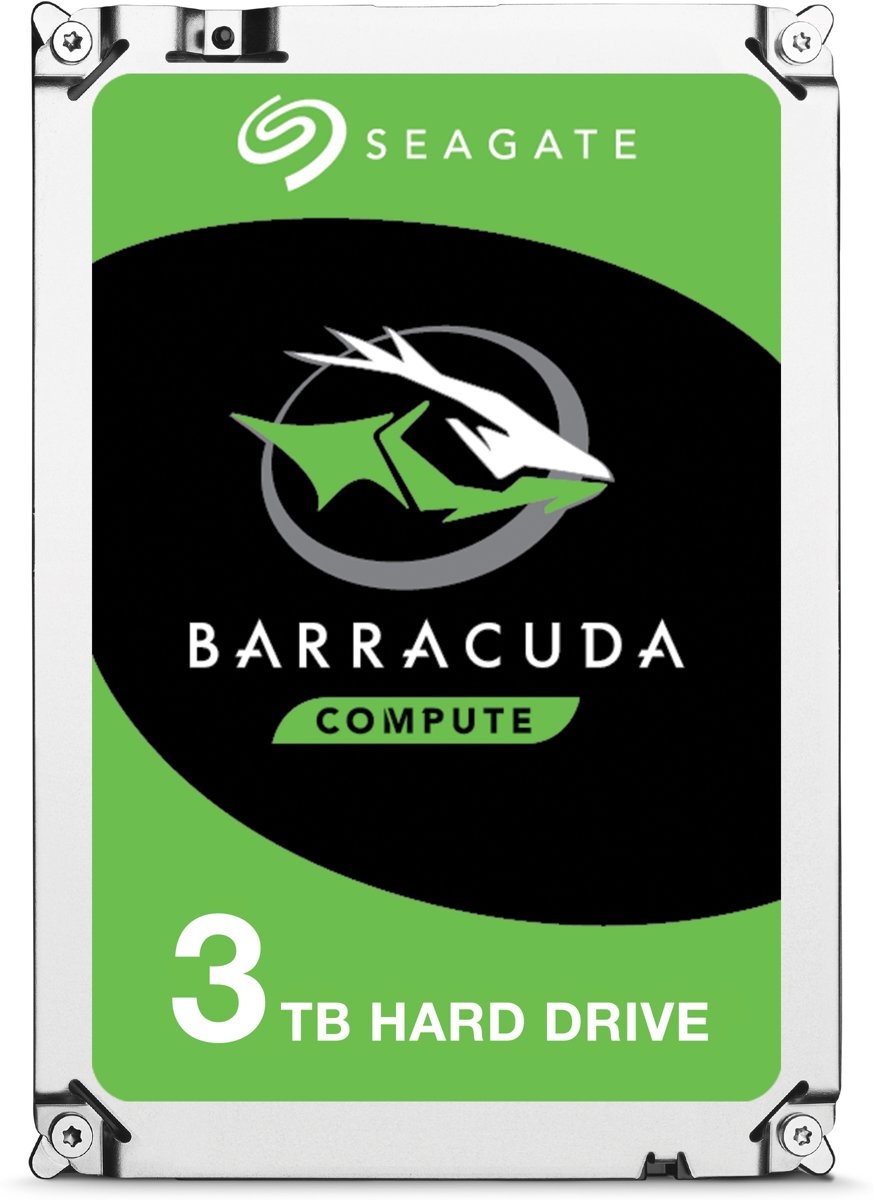 Seagate BarraCuda - Interne harde schijf - 3 TB